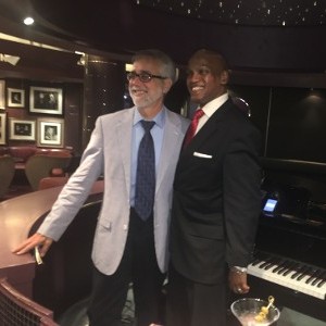 Two Gentlemen by a Piano