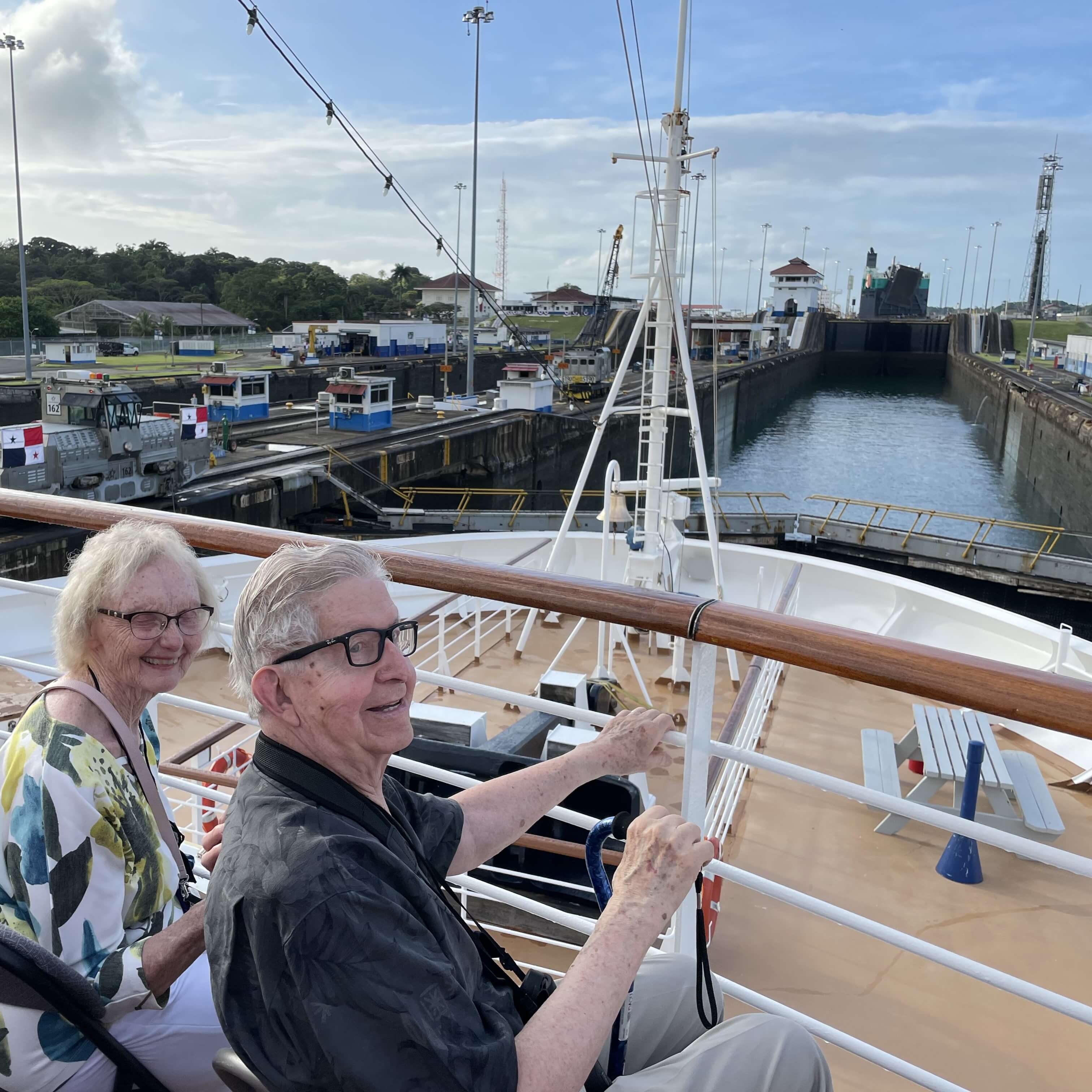 Elite Cruises Panama Canal Front Row